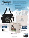 Deluxe Canvas Totes 